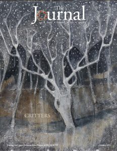 painting of winter trees